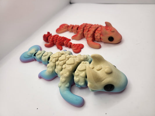 Love Dragon (Zou3D) Articulated 3D Print