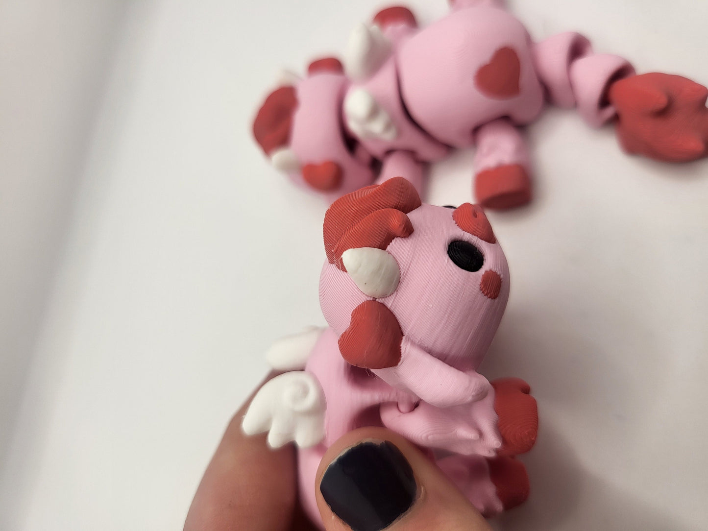 Articulated Cute Cupid Cow Flexi 3D Print