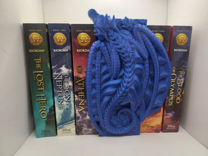 Dragon Book Nook Bookshelf Decoration and Secret Container (3D Print)