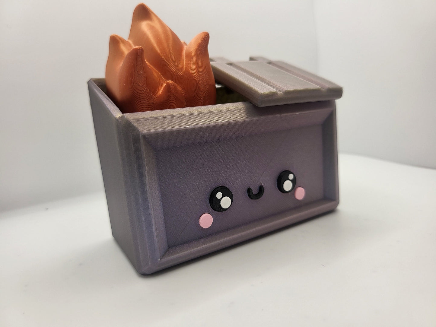 Dumpster Fire Pun 3D Print