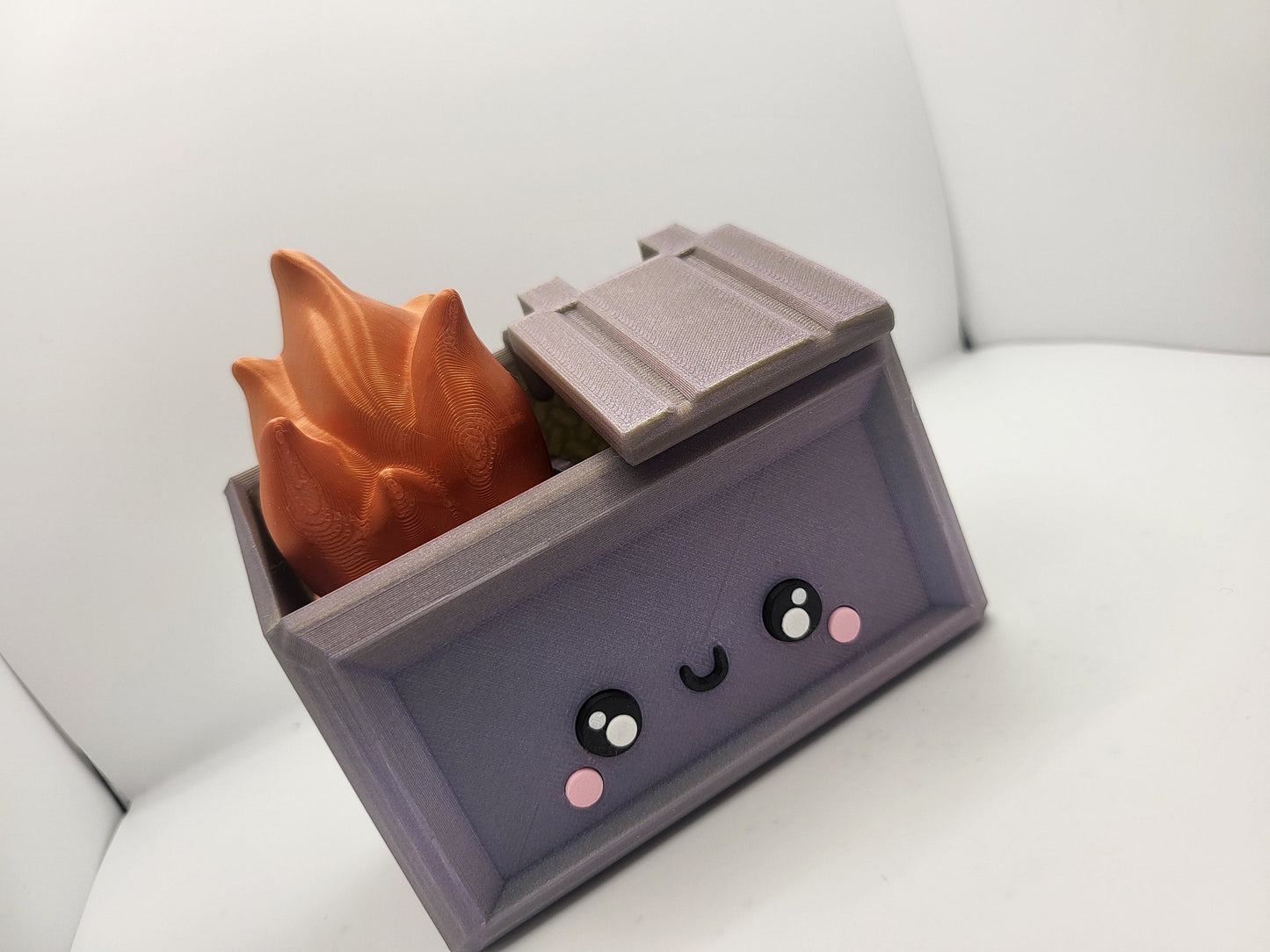 Dumpster Fire Pun 3D Print