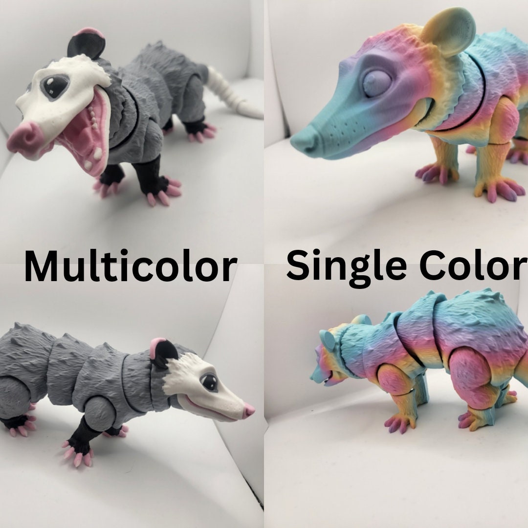 Opossum Articulated 3D Print