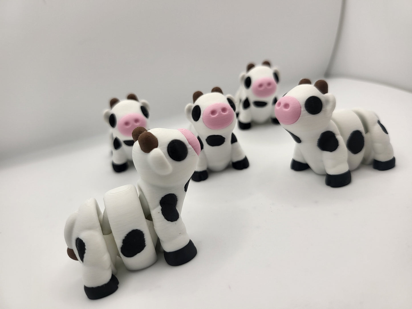 Tiny Cow Articulated 3D Print