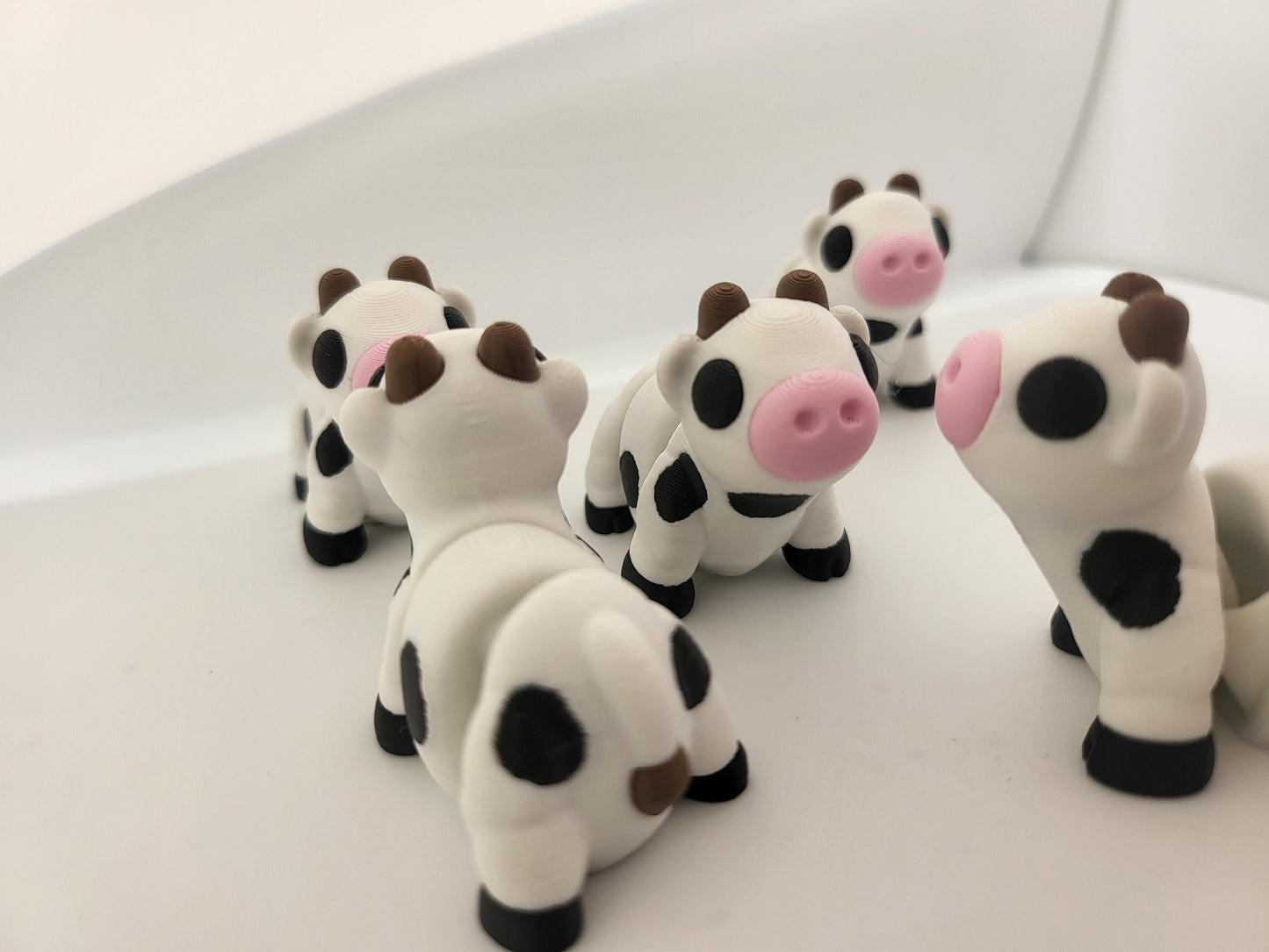 Tiny Cow Articulated 3D Print