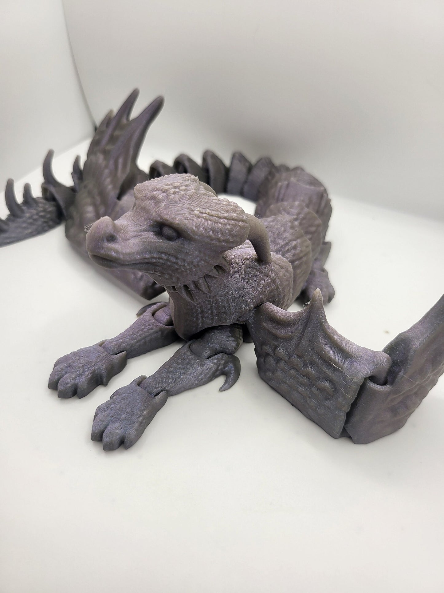 Lyra the Flexi Dragon Articulated 3D Print