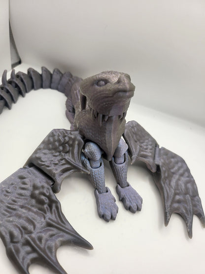 Lyra the Flexi Dragon Articulated 3D Print