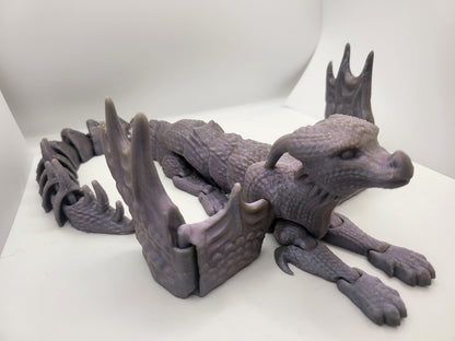 Lyra the Flexi Dragon Articulated 3D Print