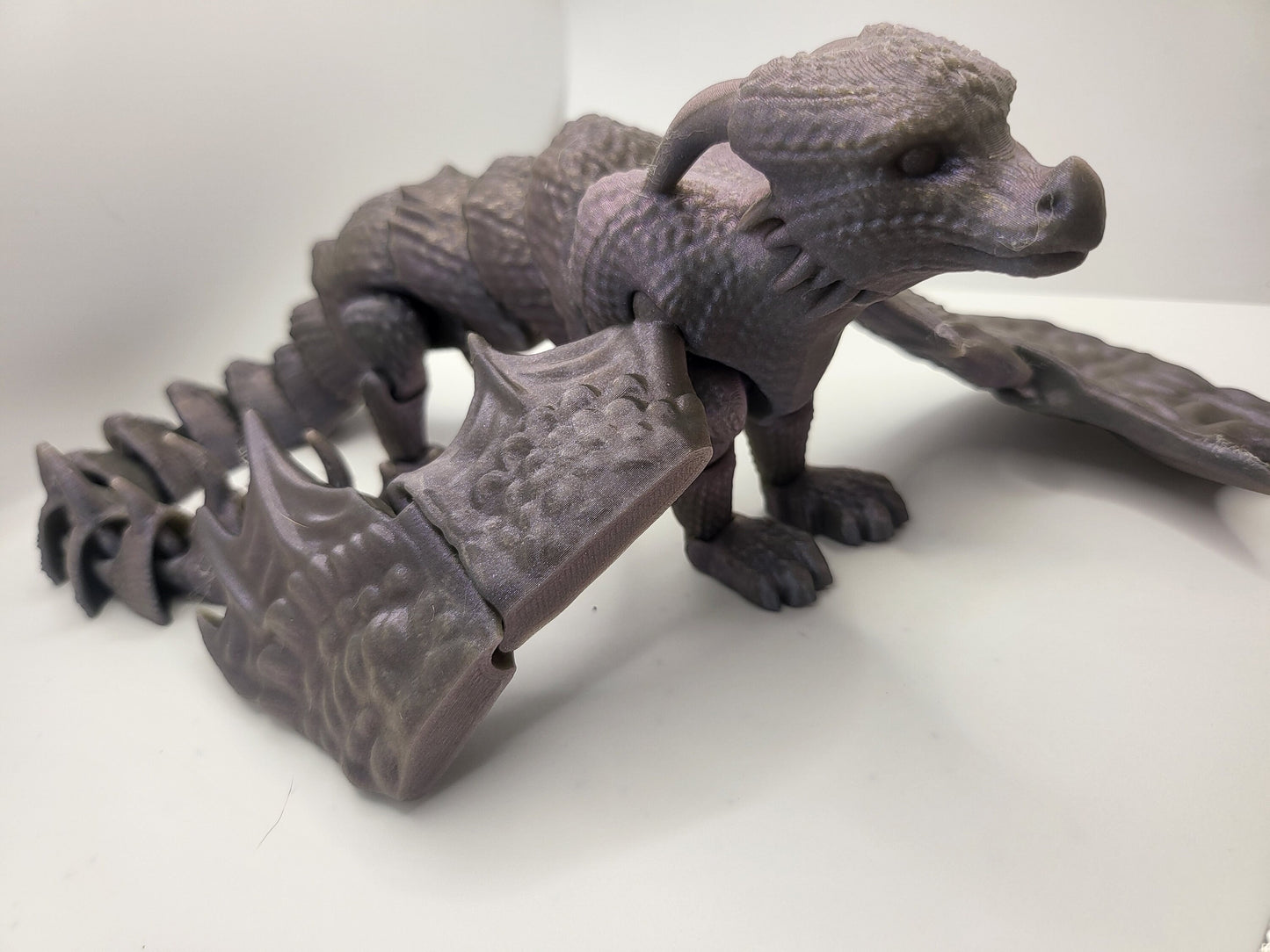 Lyra the Flexi Dragon Articulated 3D Print