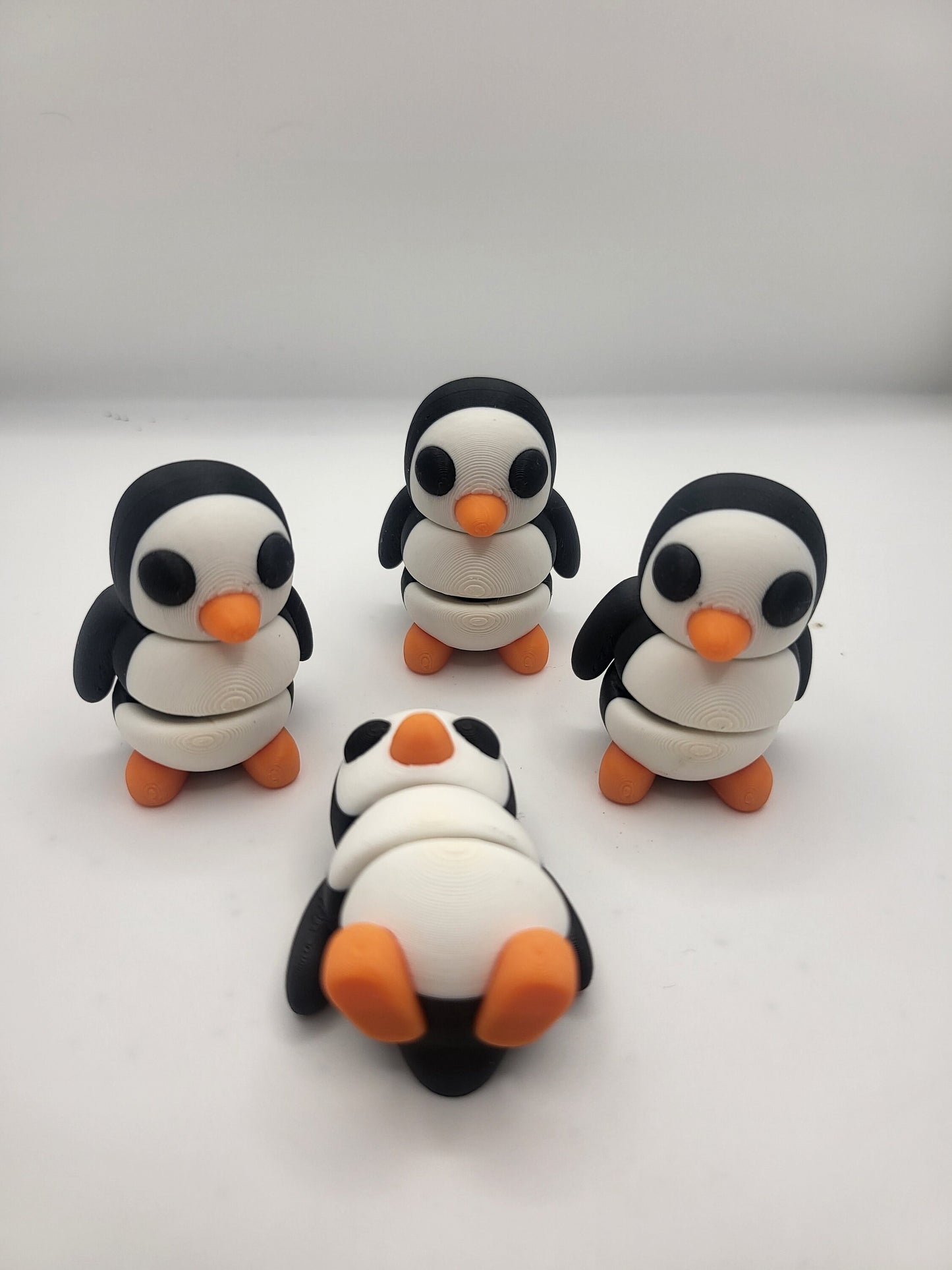 Cute Tiny Penguin Articulated 3D Print