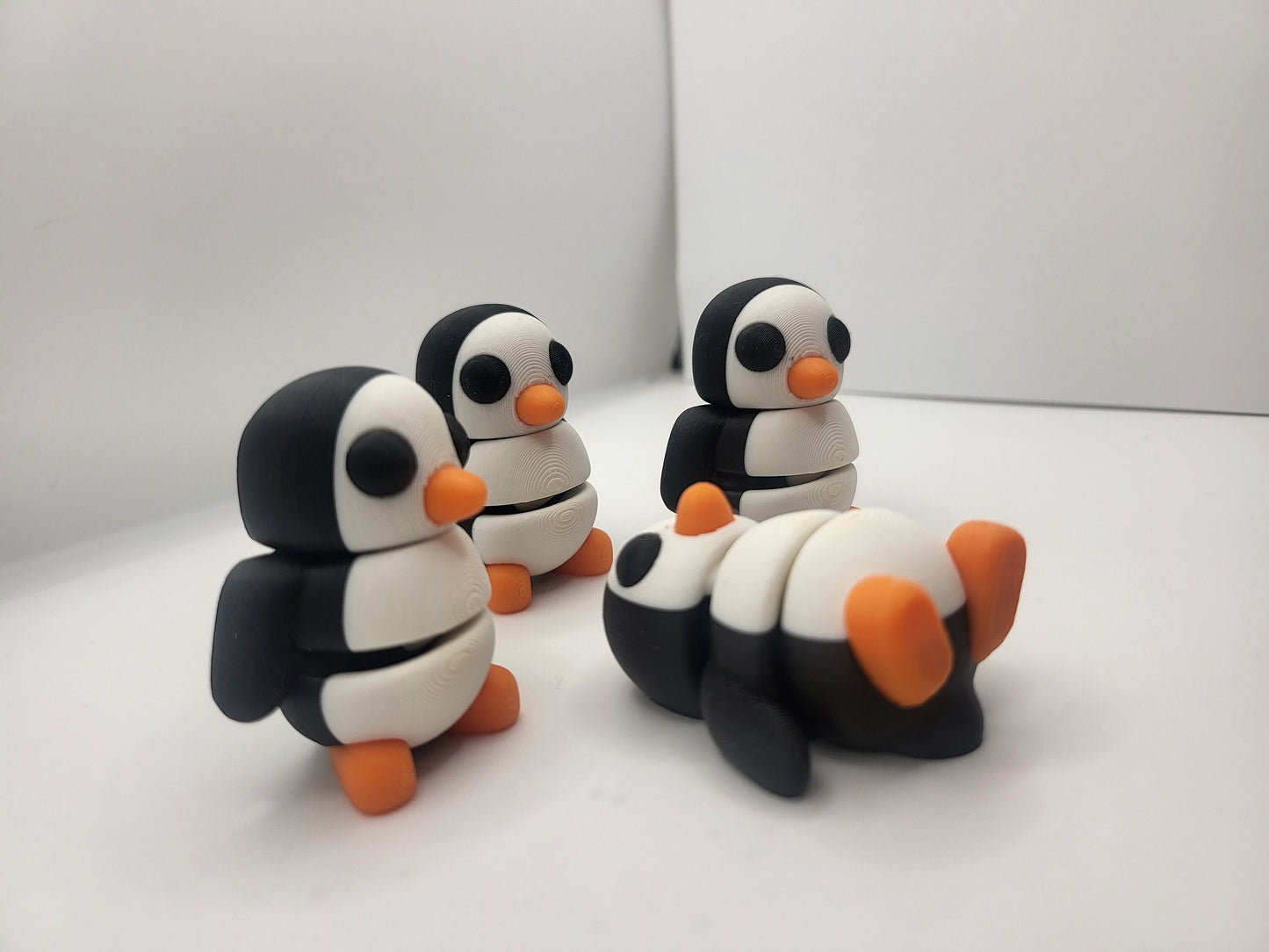 Cute Tiny Penguin Articulated 3D Print