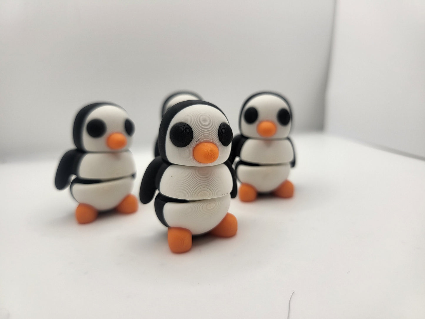 Cute Tiny Penguin Articulated 3D Print
