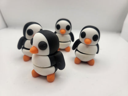Cute Tiny Penguin Articulated 3D Print