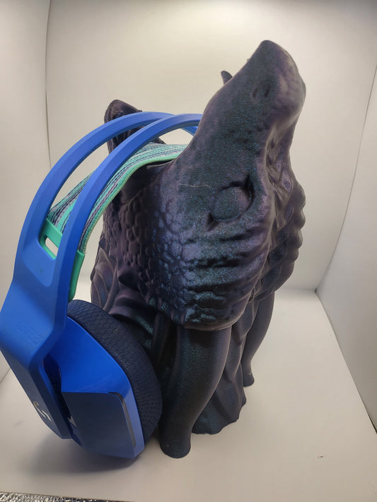 3D Printed Dragon Fantasy Headphone holder stand