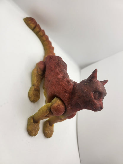 Flexi Cat Articulated 3D Print