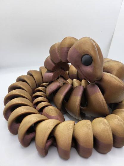 Cute Snake Articulated 3D Print