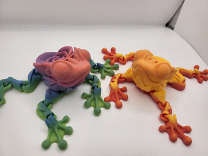 Rose Frog 3D Print