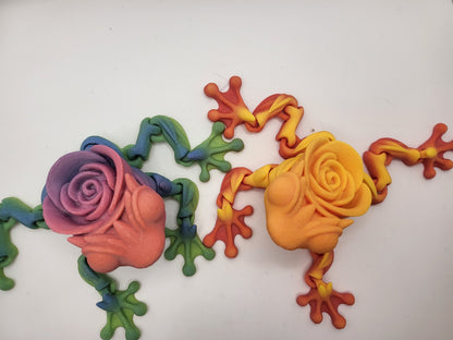 Rose Frog 3D Print