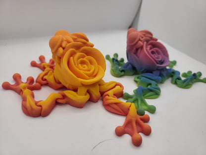 Rose Frog 3D Print