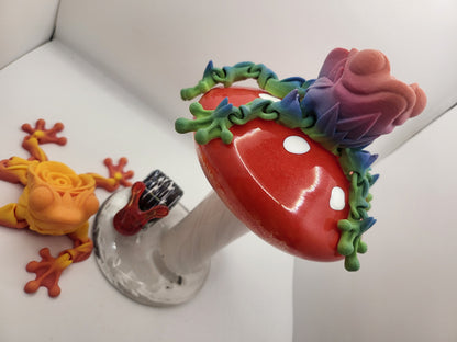 Rose Frog 3D Print