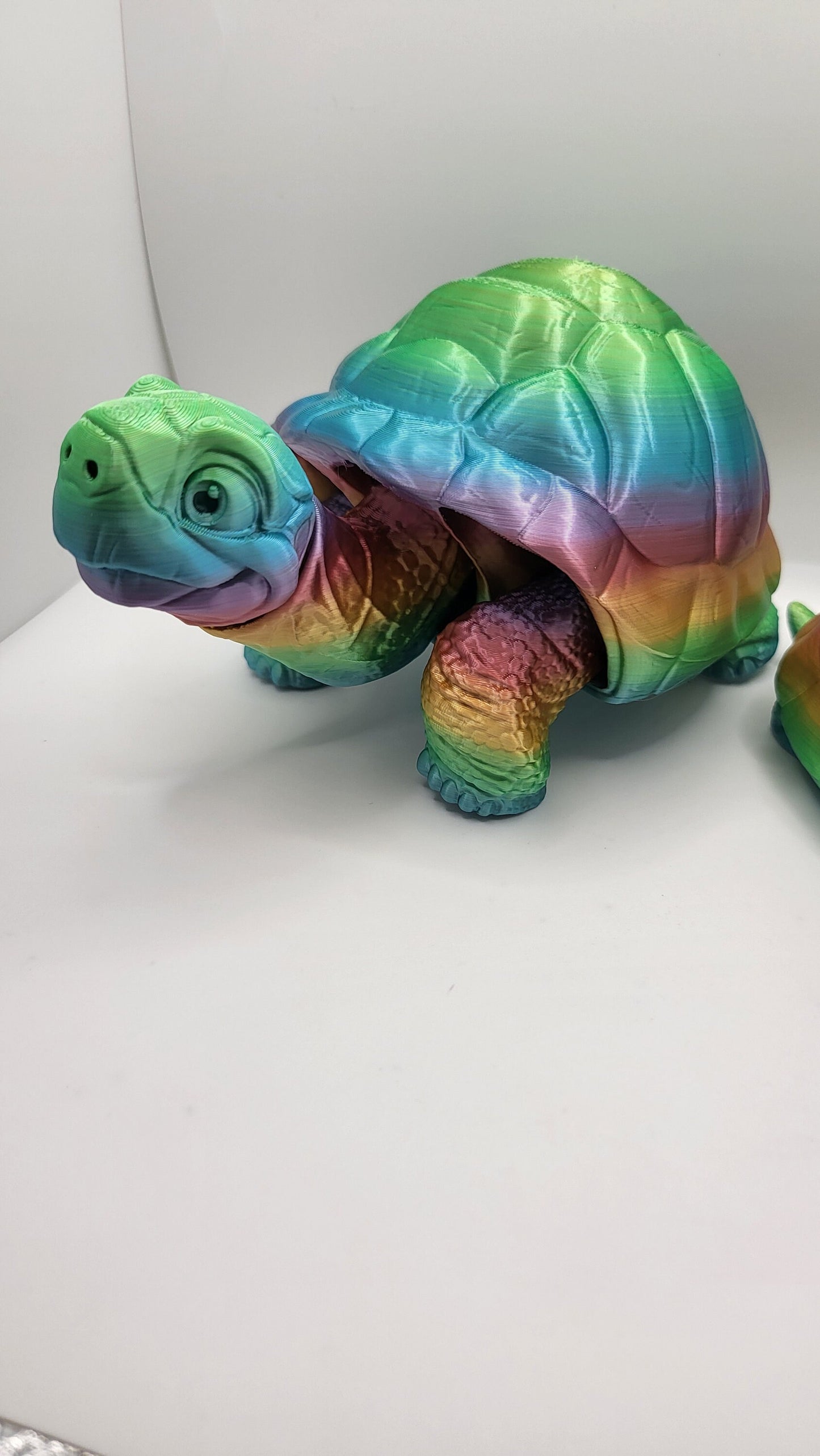 Tortoise Articulated 3D Print With Retracting Legs!