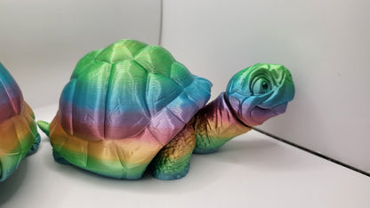 Tortoise Articulated 3D Print With Retracting Legs!