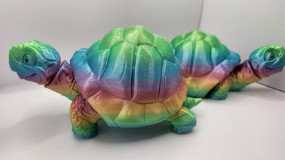Tortoise Articulated 3D Print With Retracting Legs!