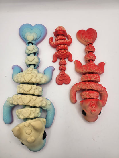 Love Dragon (Zou3D) Articulated 3D Print