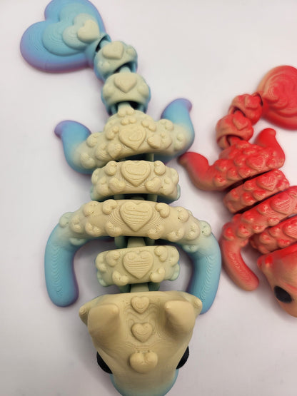 Love Dragon (Zou3D) Articulated 3D Print