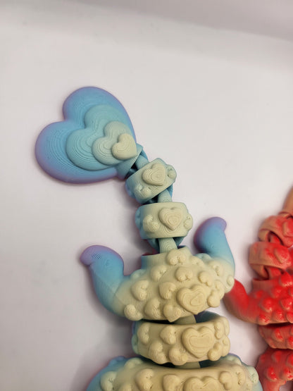 Love Dragon (Zou3D) Articulated 3D Print