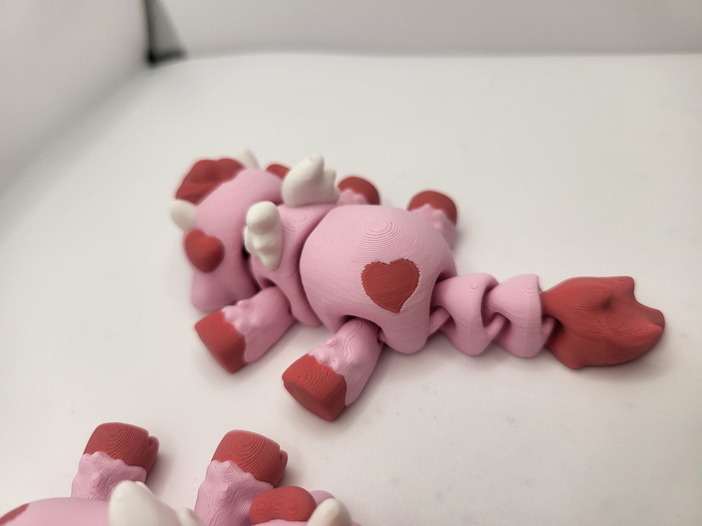 Articulated Cute Cupid Cow Flexi 3D Print