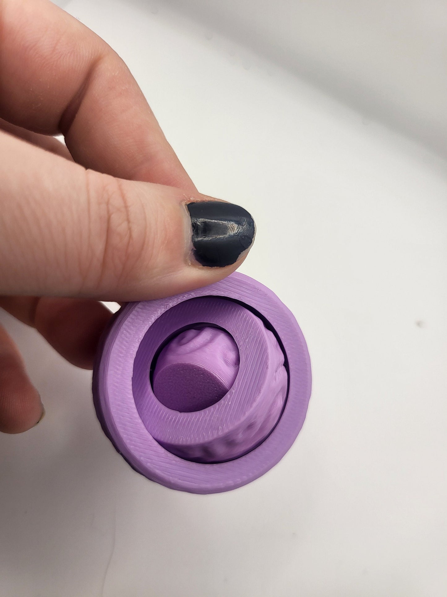 Gyro Fidget Spinner, Two Styles and Movement Types 3D Print