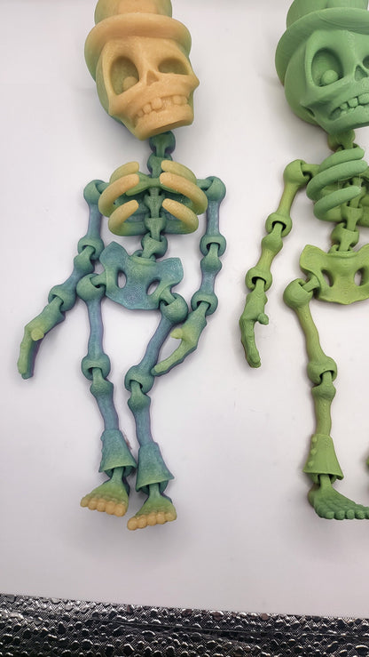 Dapper Skeleton 3D Print