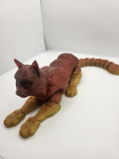 Flexi Cat Articulated 3D Print