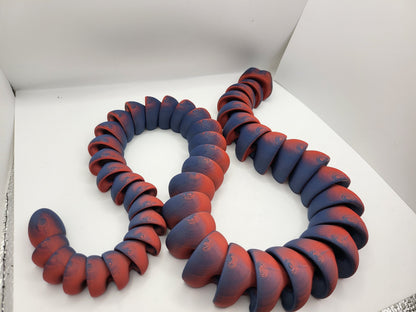 Cute Snake Articulated 3D Print