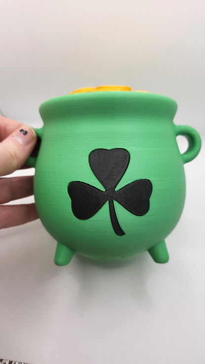 Pot of Gold Piggy Bank 3D Print