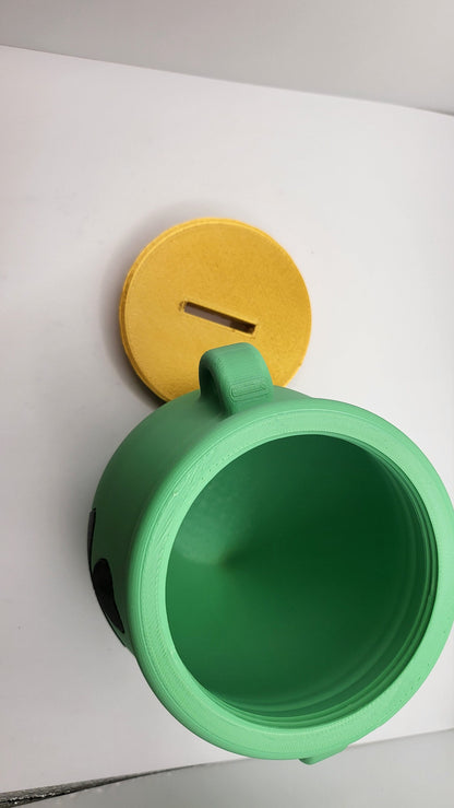 Pot of Gold Piggy Bank 3D Print