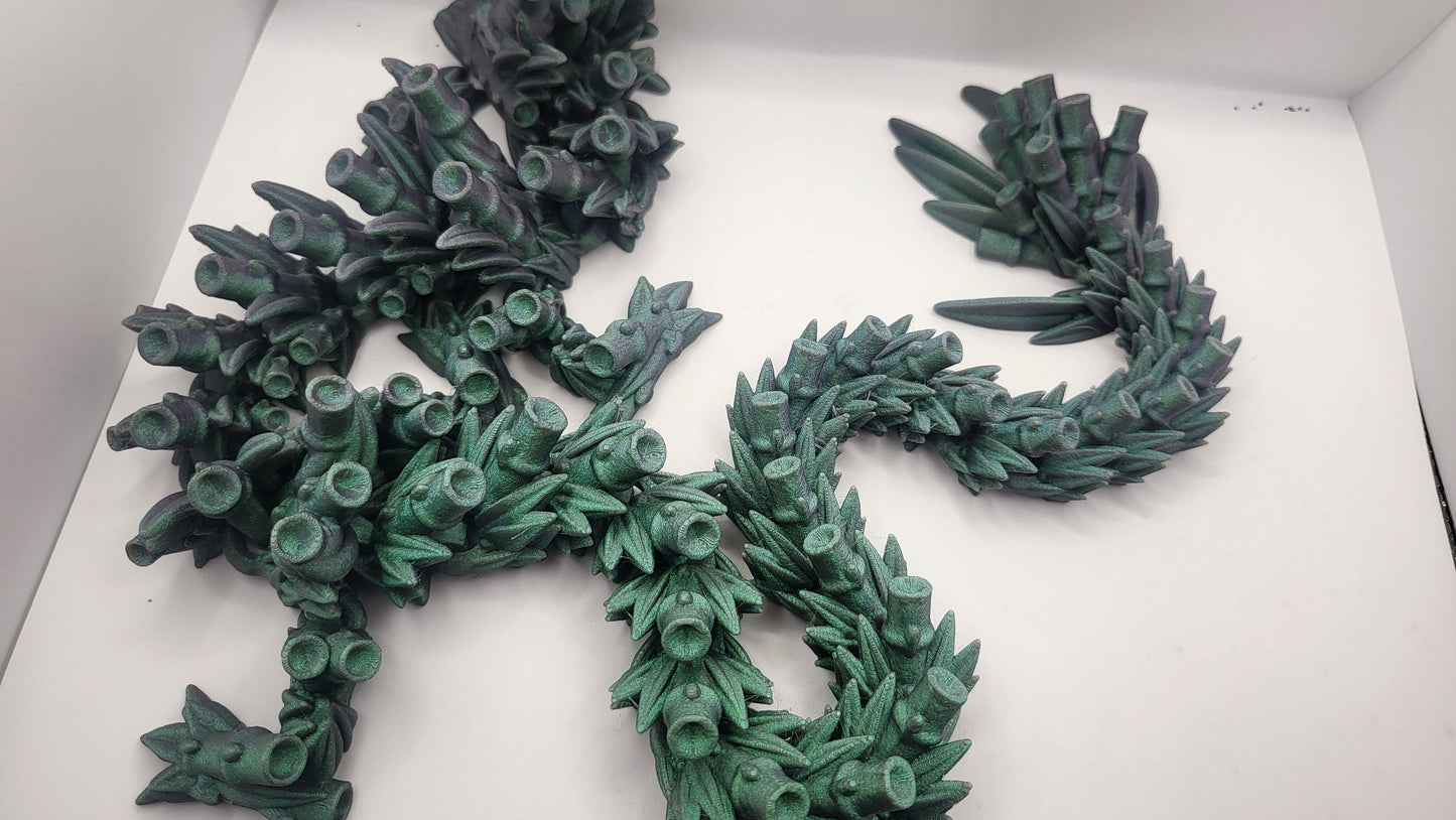 Bamboo Dragon 3D Print