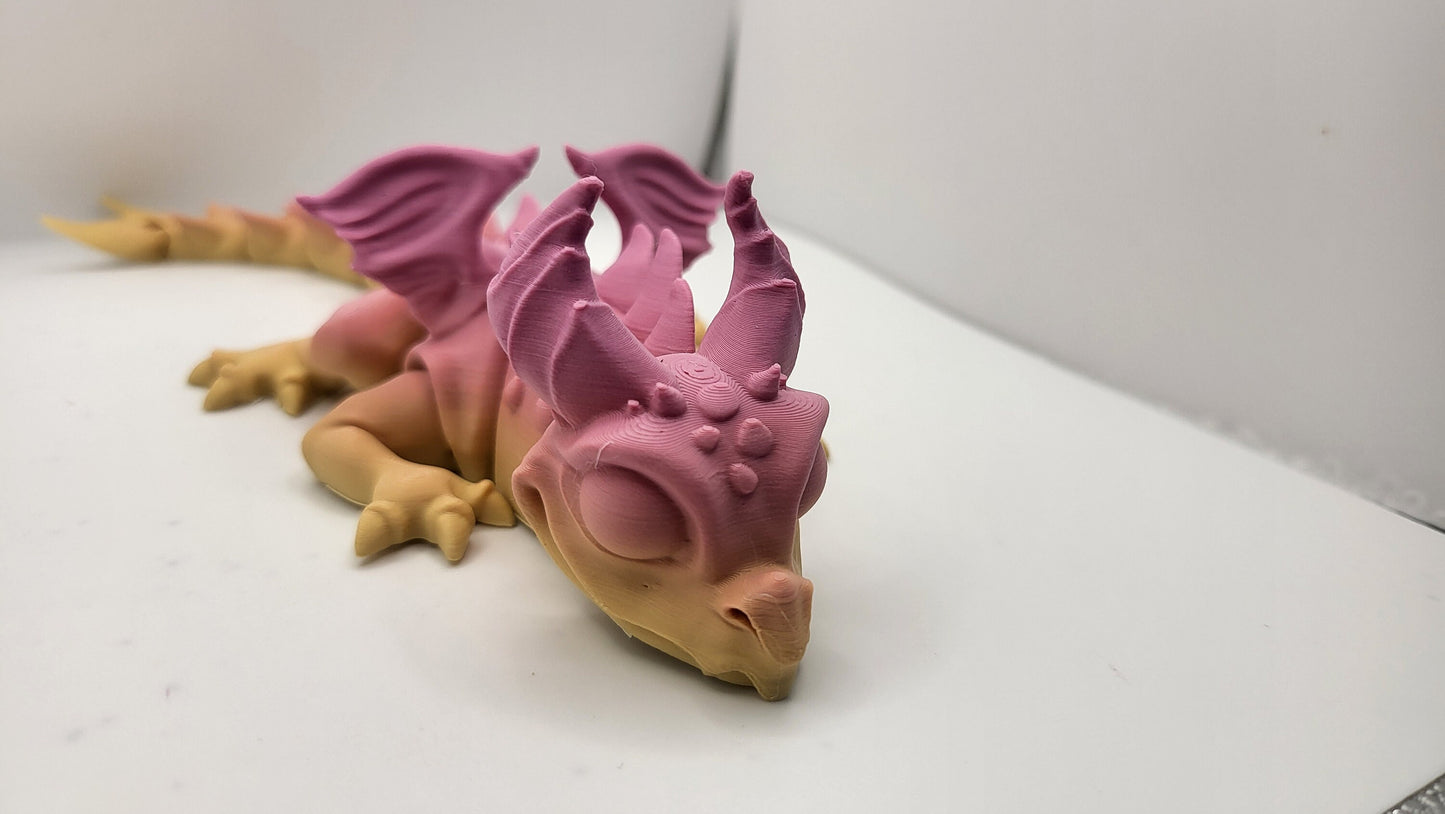 Small Cute Articulated Dragon 3D Print