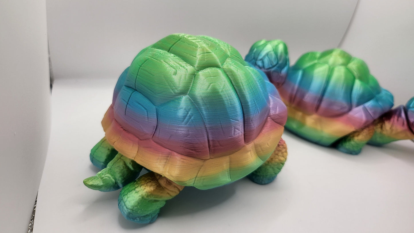 Tortoise Articulated 3D Print With Retracting Legs!