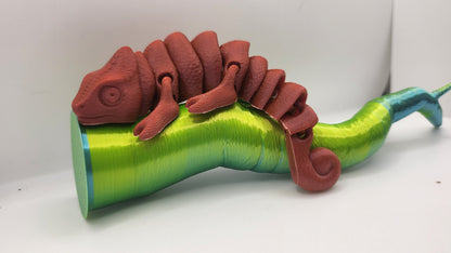 Baby Chameleon Articulated 3D Print