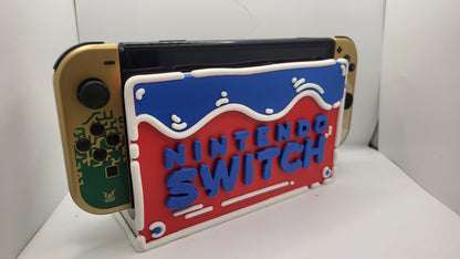 Cartoon Cake Nintendo Switch Dock Faceplate | 3D Print
