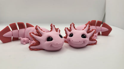 Mini Axolotls Articulated| 3D Print