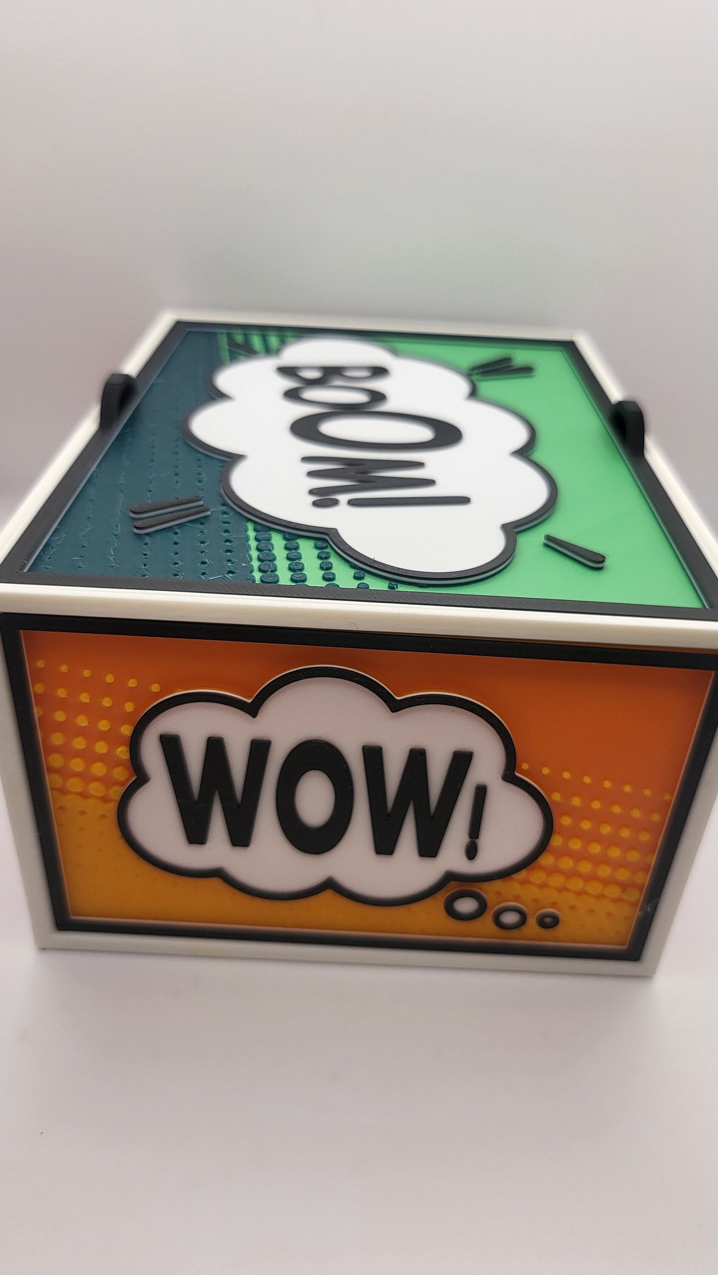 Cartoon Comic Book Style Speech Bubble Storage Container | 3D Print