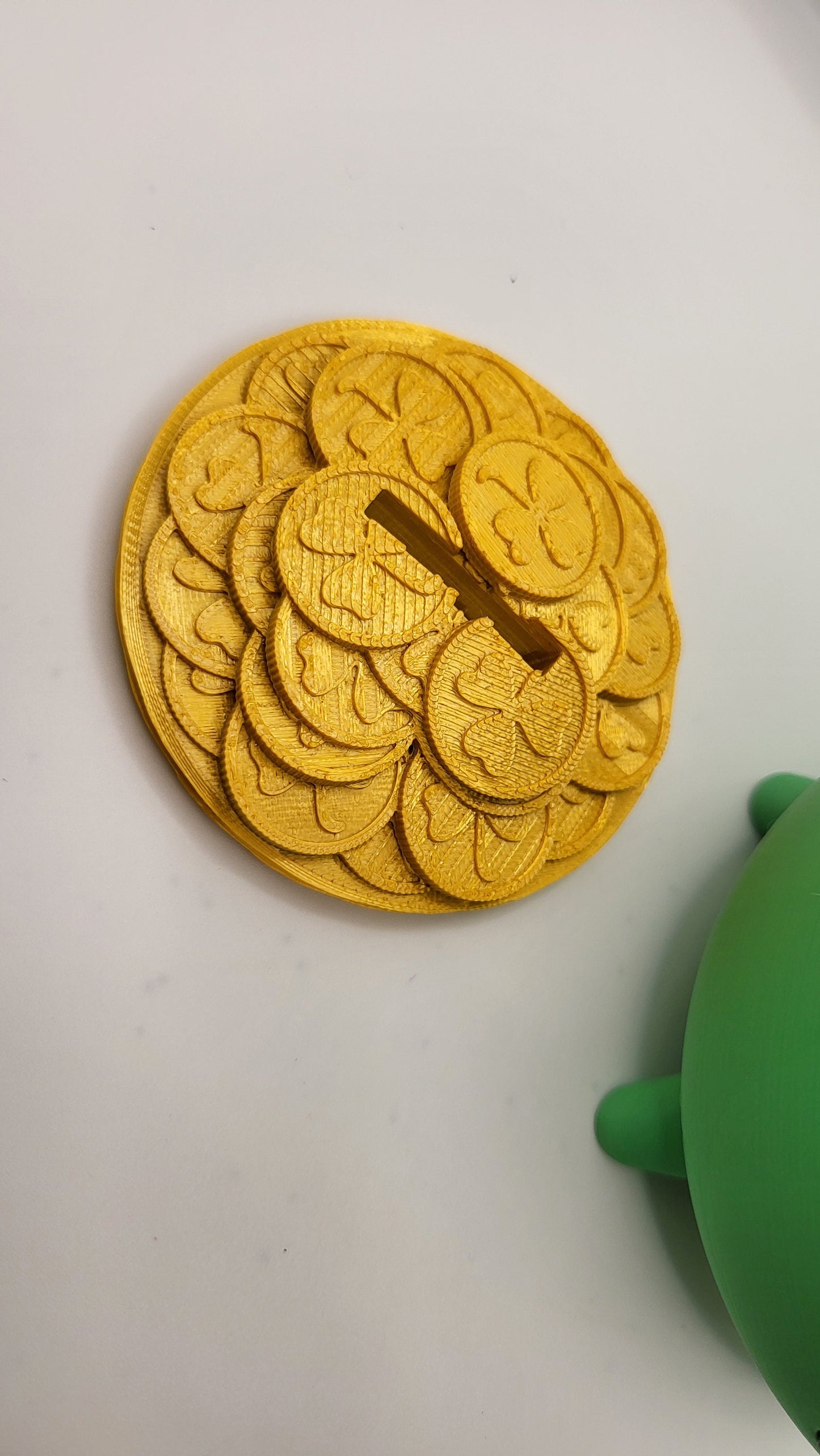 Pot of Gold Piggy Bank 3D Print