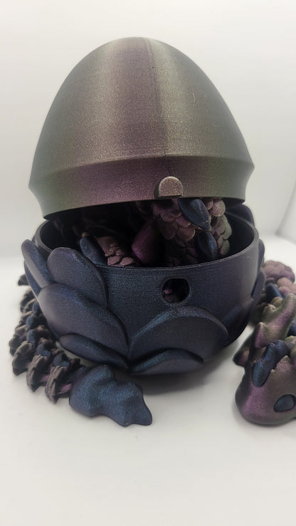 Cute Kaida Articualted Dragon - with Optional Egg | 3D Print