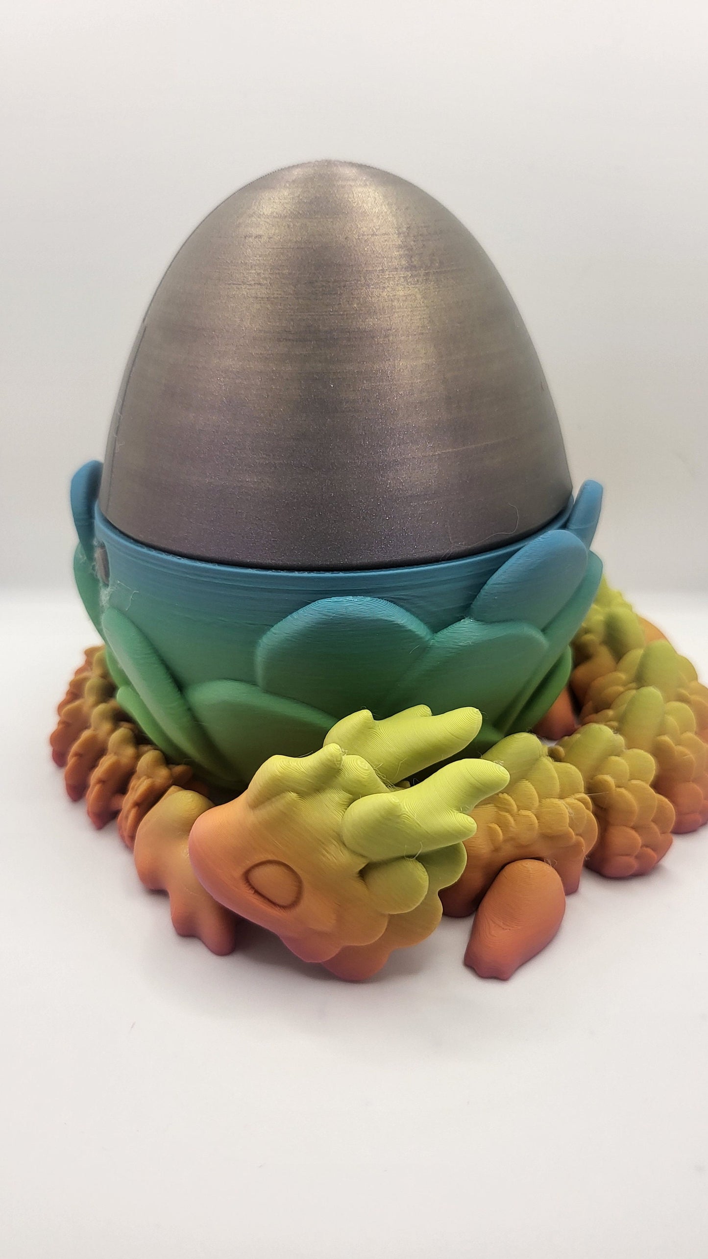 Cute Kaida Articualted Dragon - with Optional Egg | 3D Print