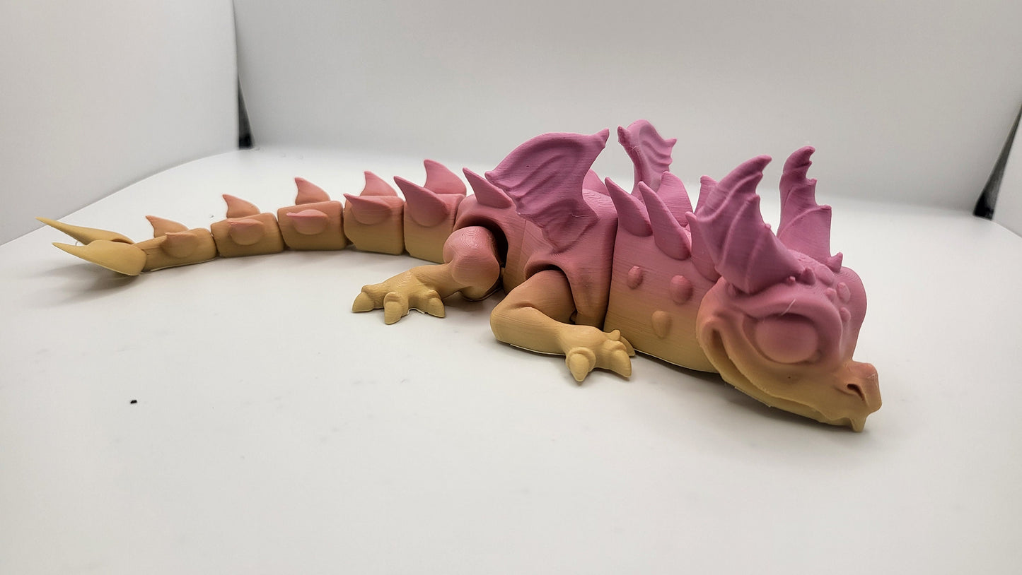 Small Cute Articulated Dragon 3D Print