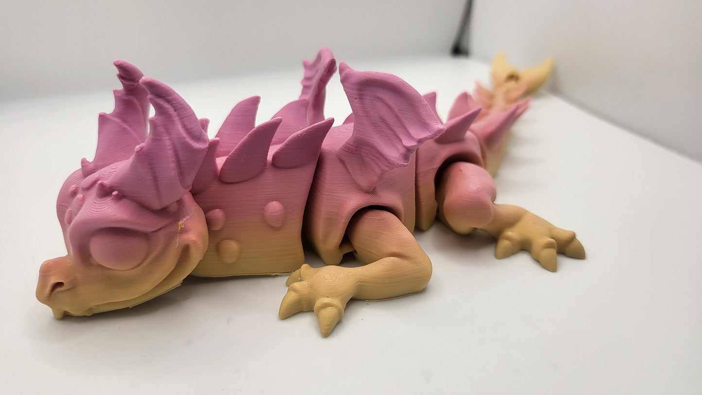 Small Cute Articulated Dragon 3D Print