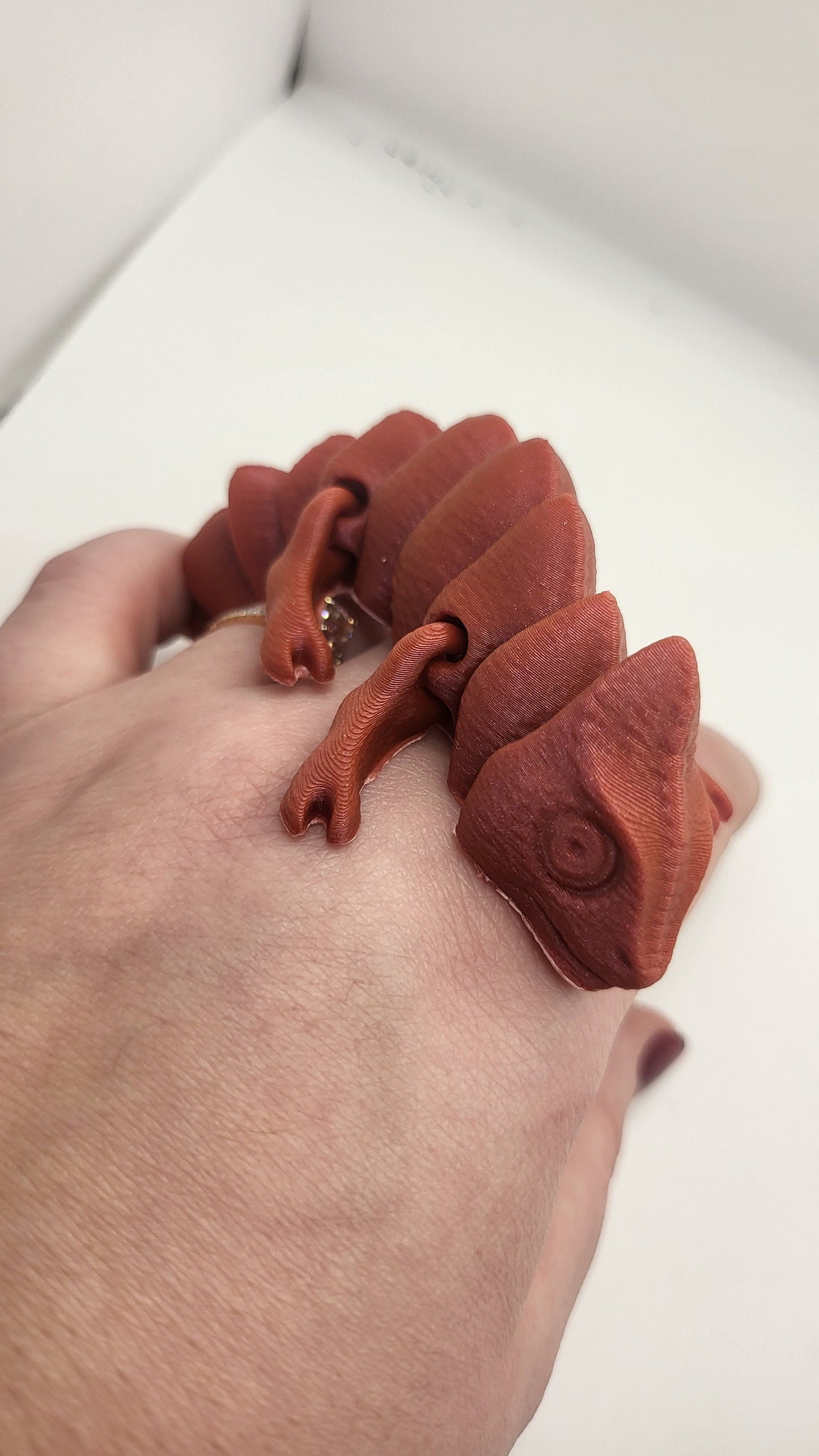 Baby Chameleon Articulated 3D Print