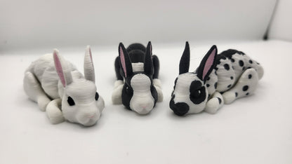 Small Baby Bunny Rabbit Articulated 3D Print